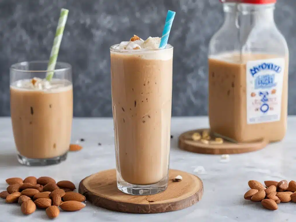 Almond Breeze Iced Latte: Cooling Down with Nut Milk