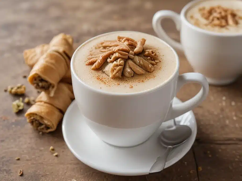 Baklava Latte: A Sweet and Caffeinated Treat