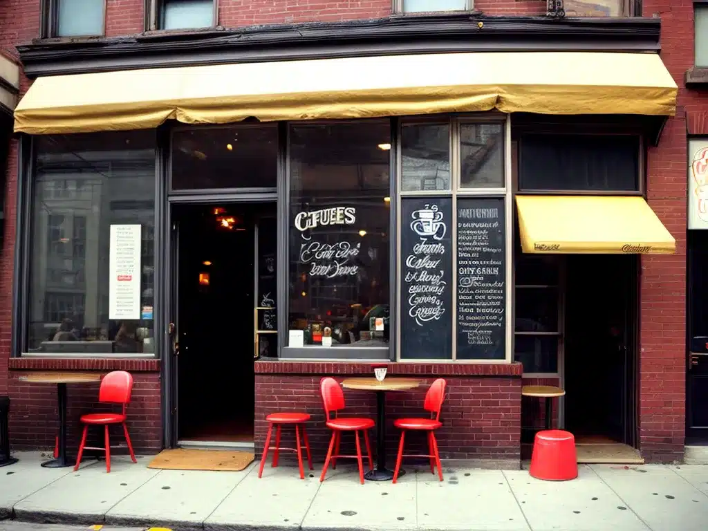 Coffee House Throwbacks: Retro Cafe Culture in Modern Brooklyn