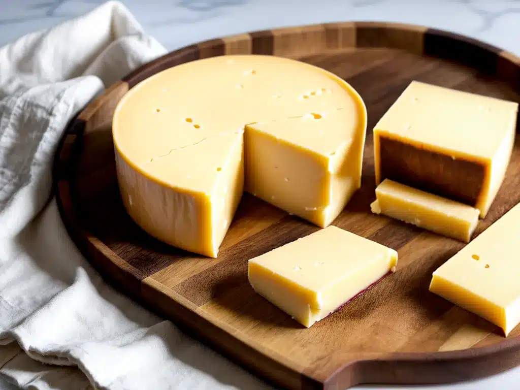 Homemade Sulguni Cheese