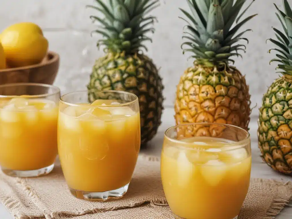 Pineapple Kompot: Sweet and Sour Punch