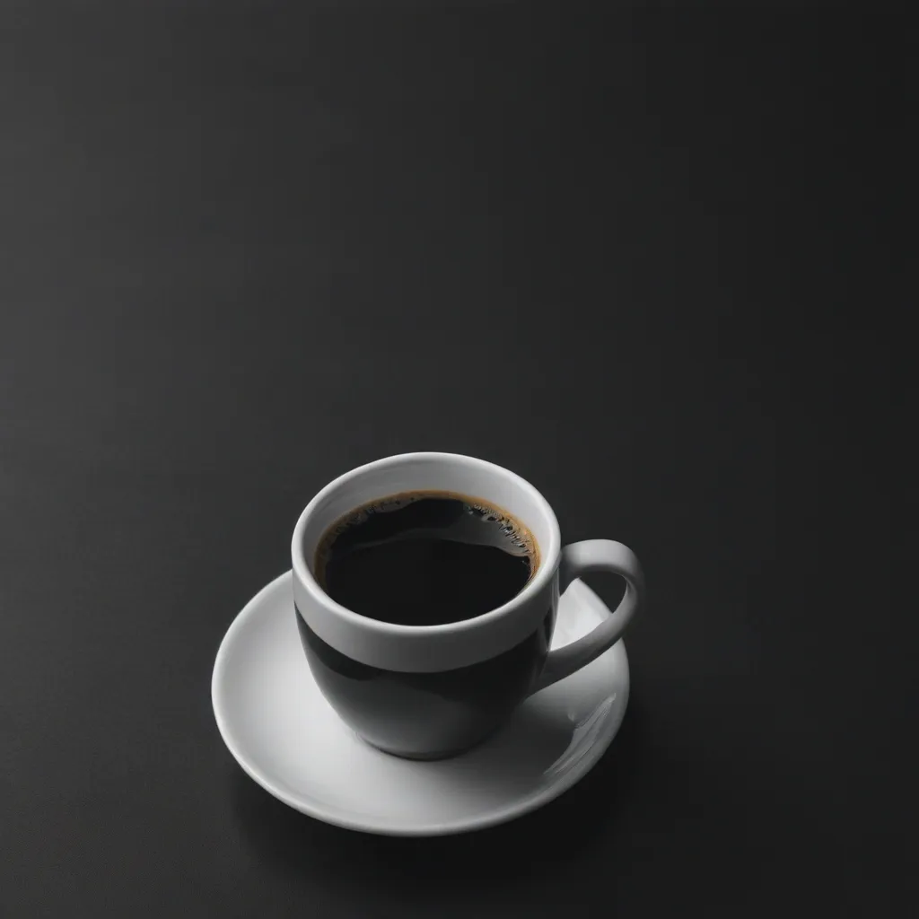 Black Coffee Simplicity