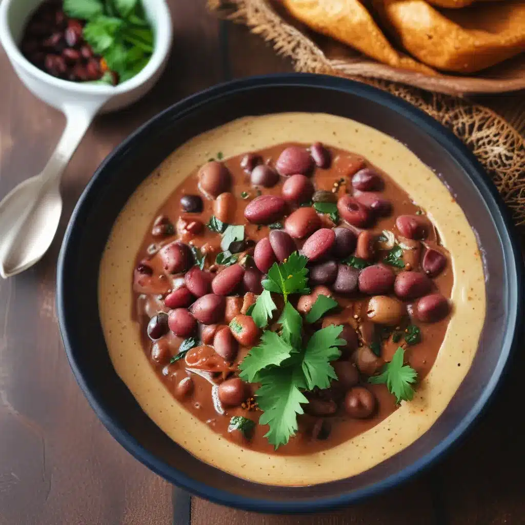 Creamy Red Bean Stew with Coriander and Cumin