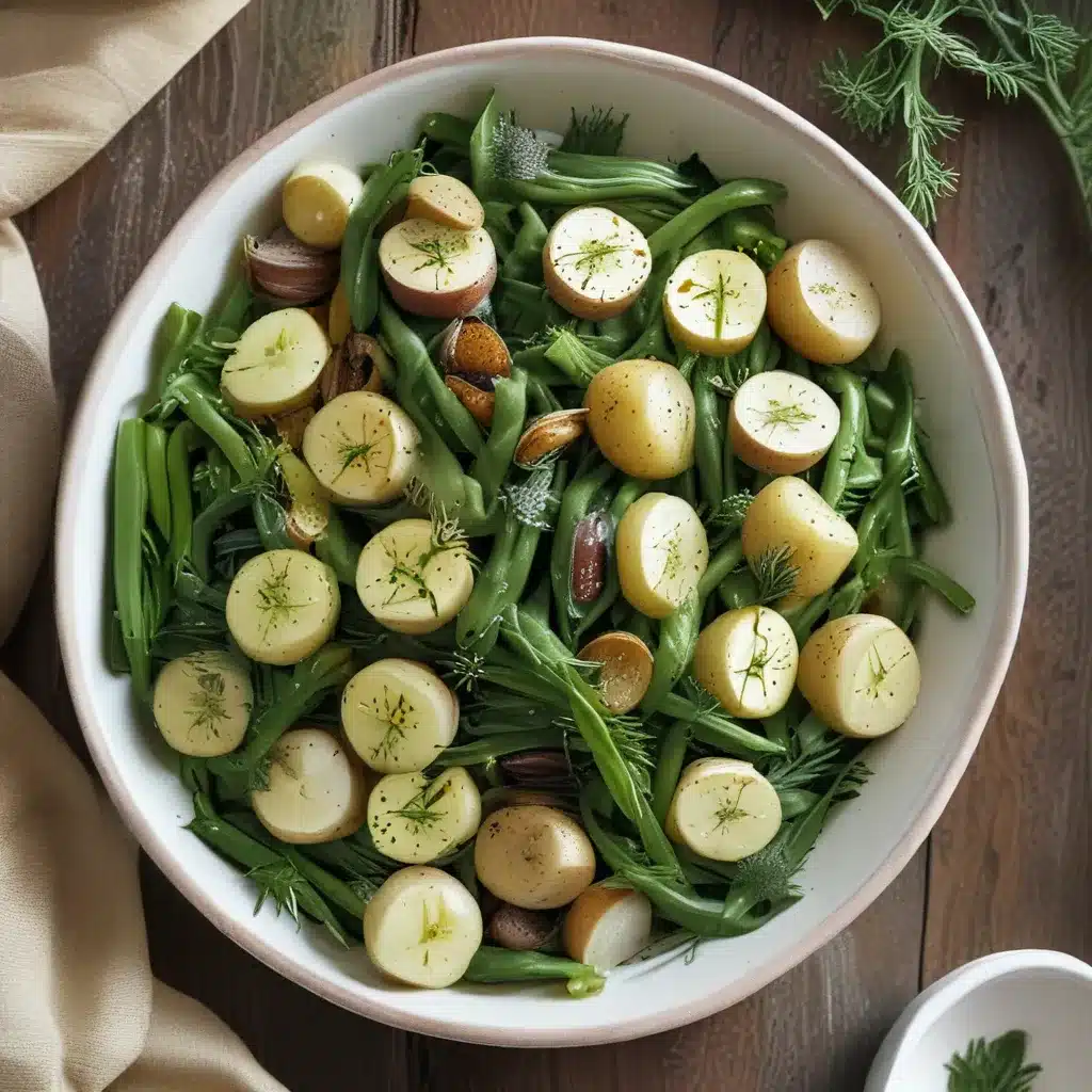 Dill-Kissed Green Bean and Potato Salad