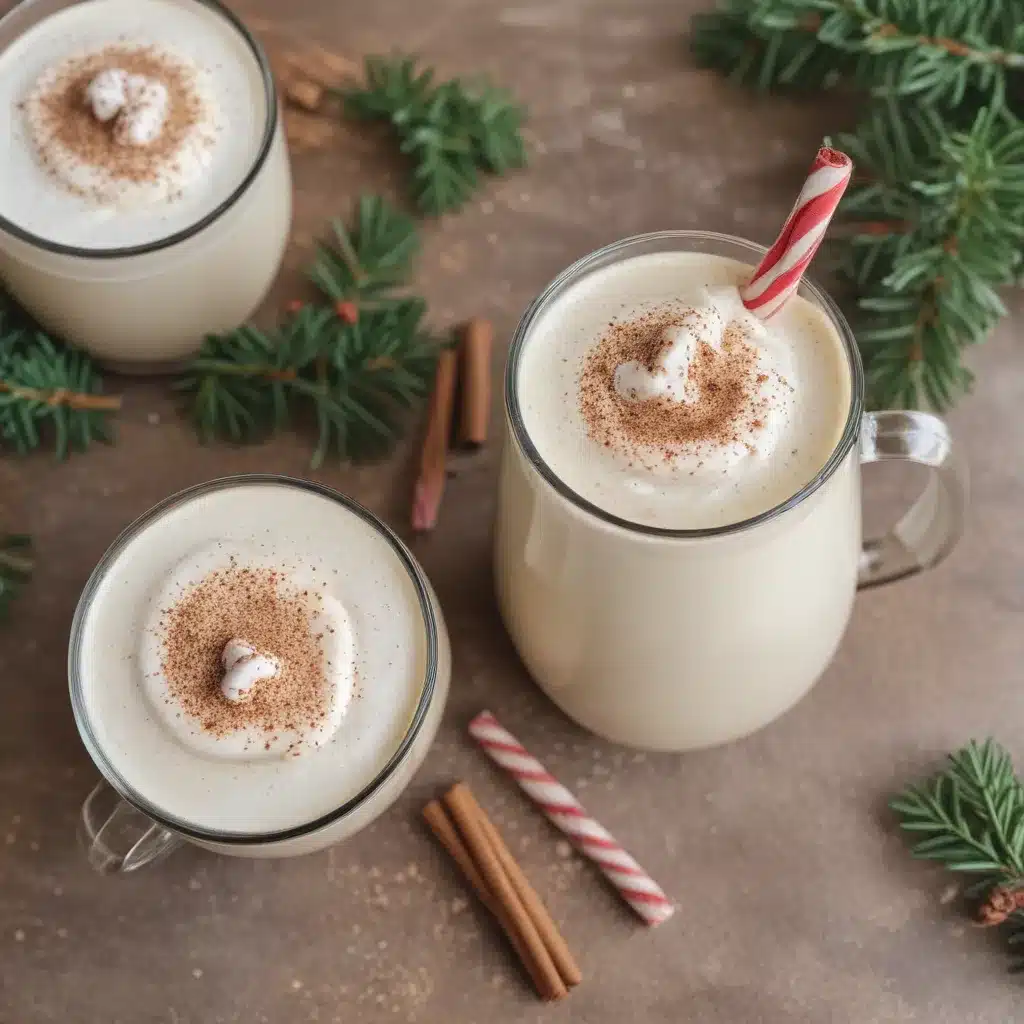 Eggnog Lattes and Peppermint Mochas: Festive Winter Coffee Drinks