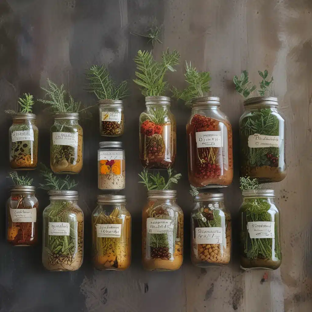 Foraging and Fermenting with Found Botanicals