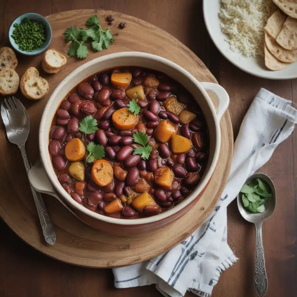 Red Kidney Bean Stew with Eastern Spices