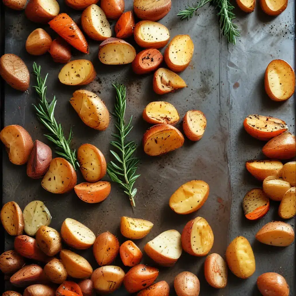 Rosemary Roasted Potatoes and Carrots