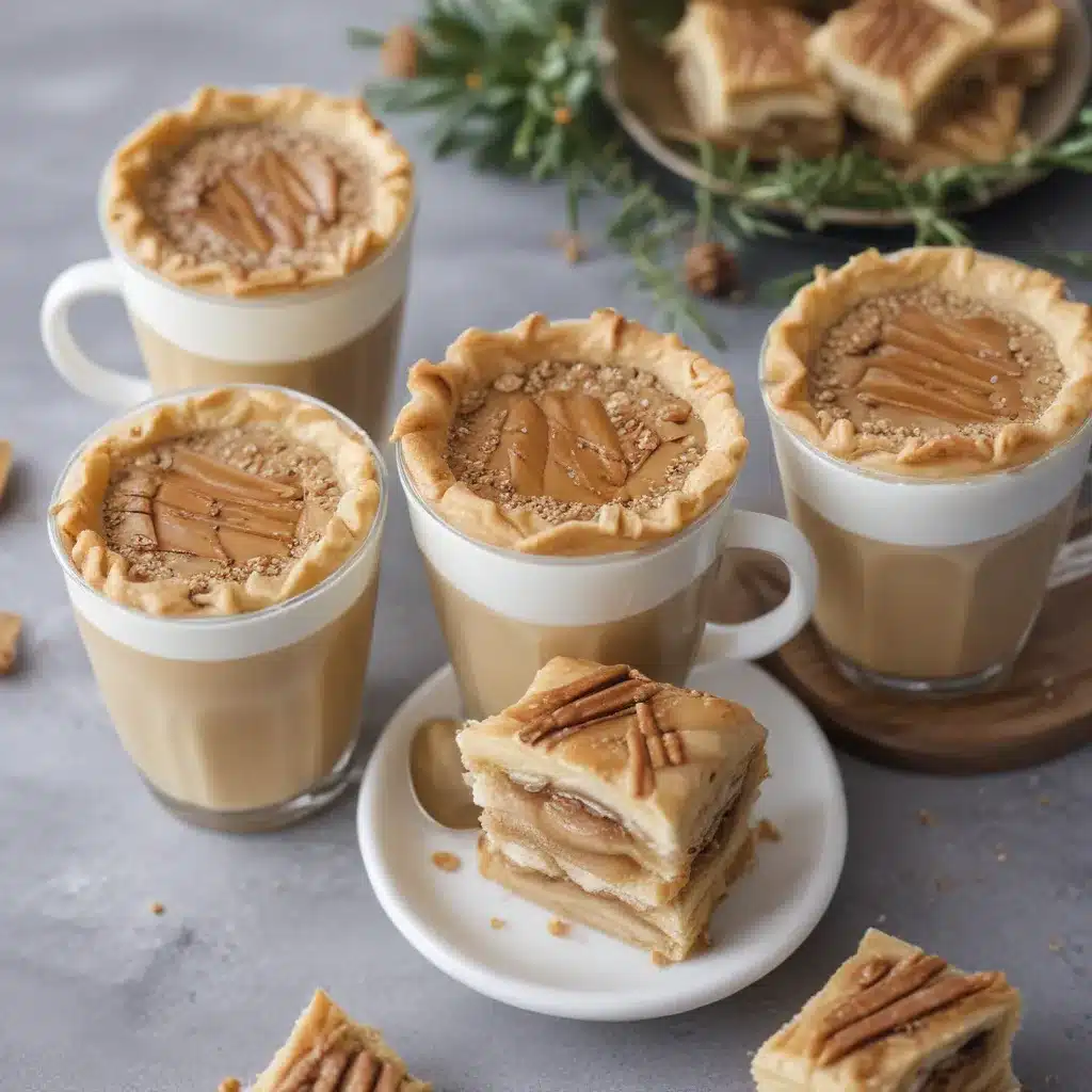 Salted Caramel Baklava Lattes to Sip