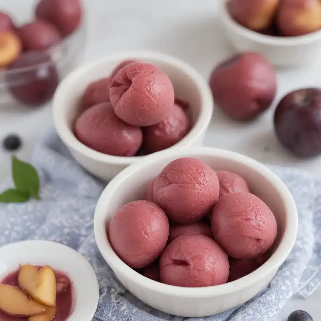 Simple Sour Plum Sorbet for Summer Days