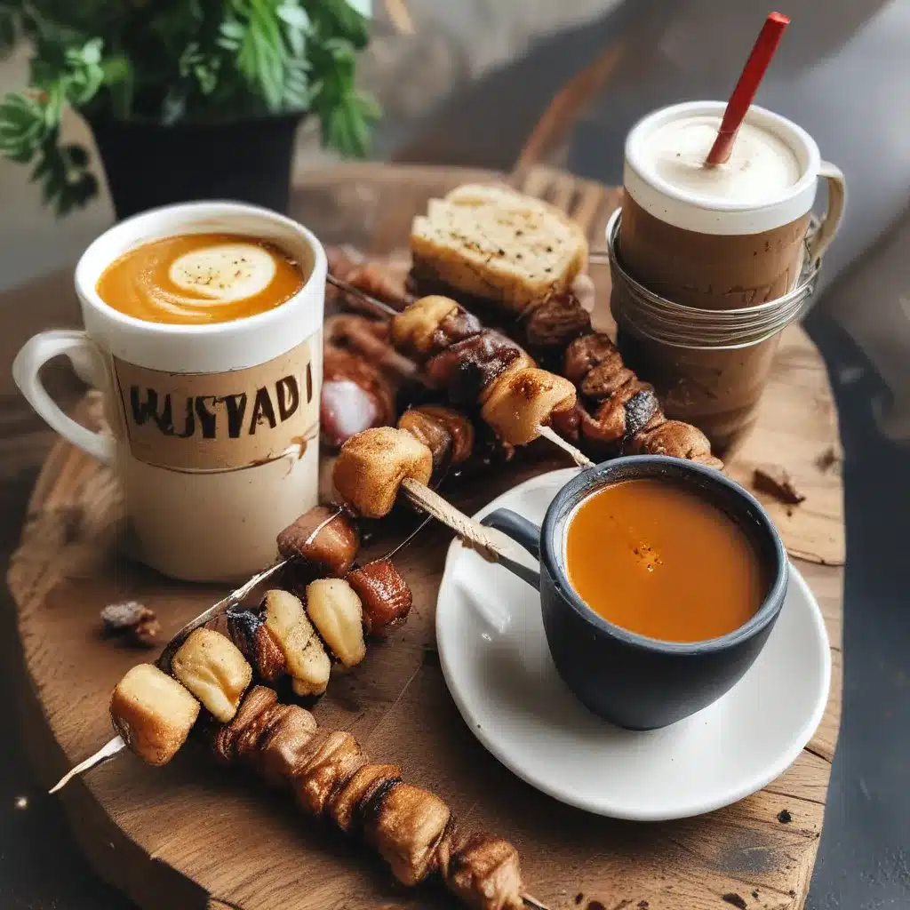 Sip on Coffee with a Side of Mtsvadi Skewers