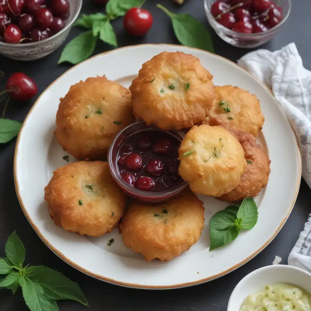 Sour Cherry Phali: Traditional Georgian Fritters
