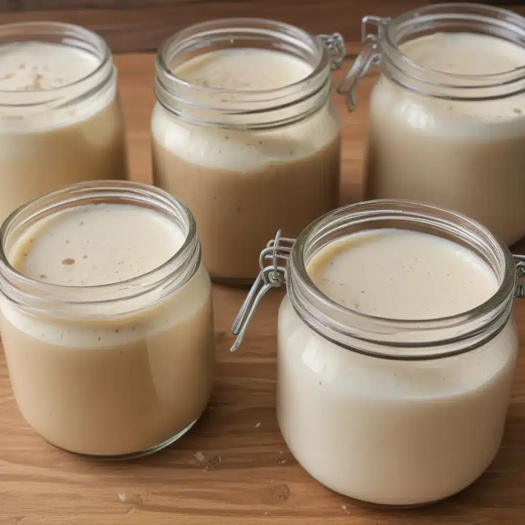 Sourdough Starters for Wild Yeast Fermented Ales