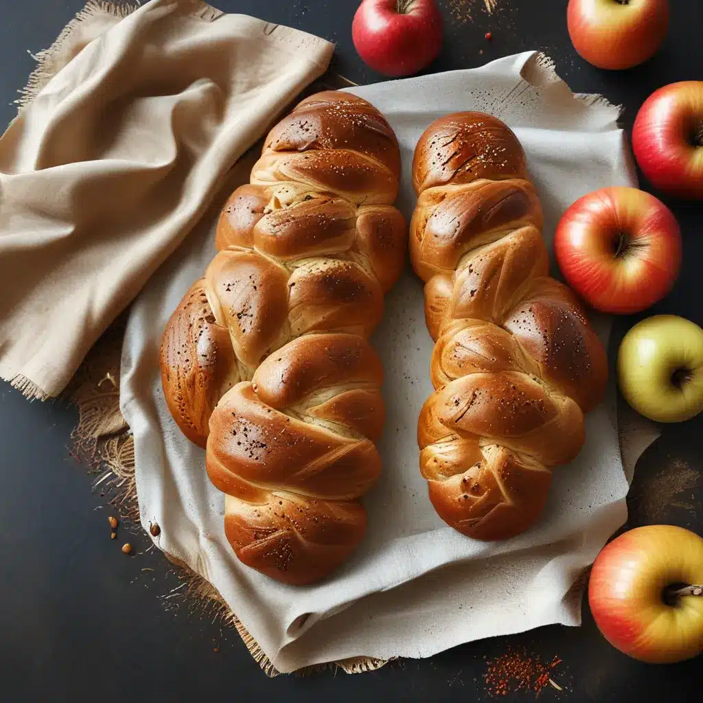 Spiced Apple Challah Bread