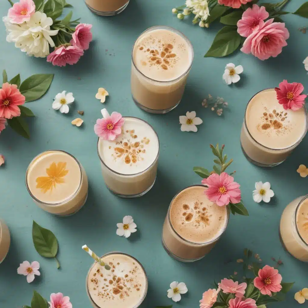 Step Into Spring With Floral & Fruity Coffee Drinks