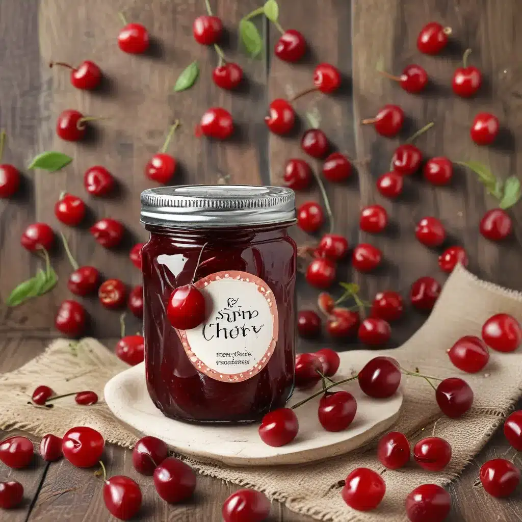 Sweet Sour Cherry Preserves