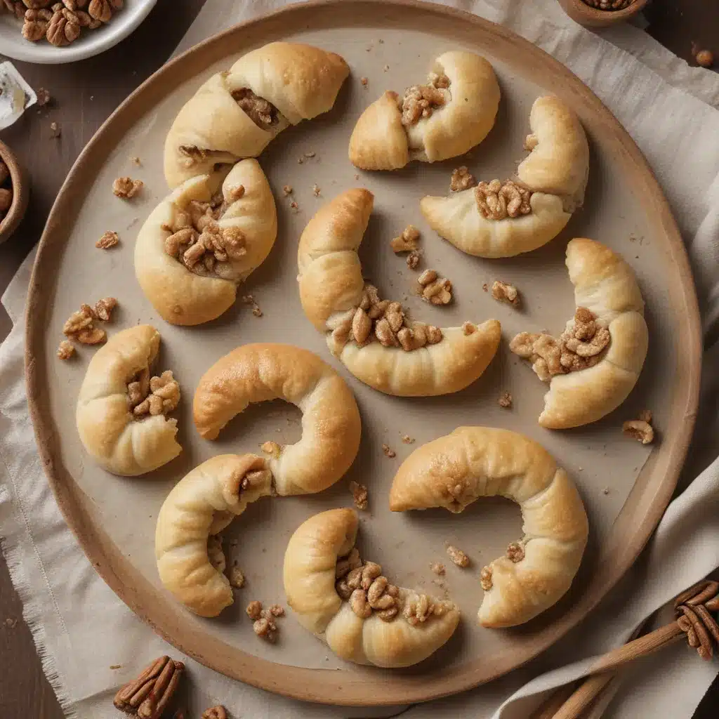 Sweet Walnut Crescents