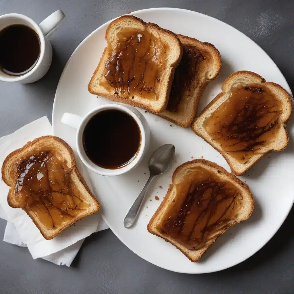 Toast Time with Caramelized Coffee