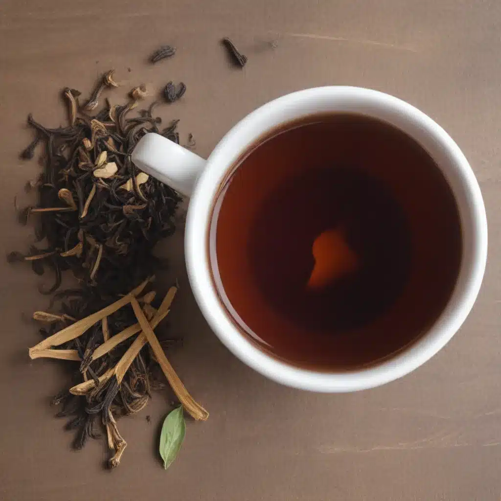 Warm Black Tea with Cardamom and Clove